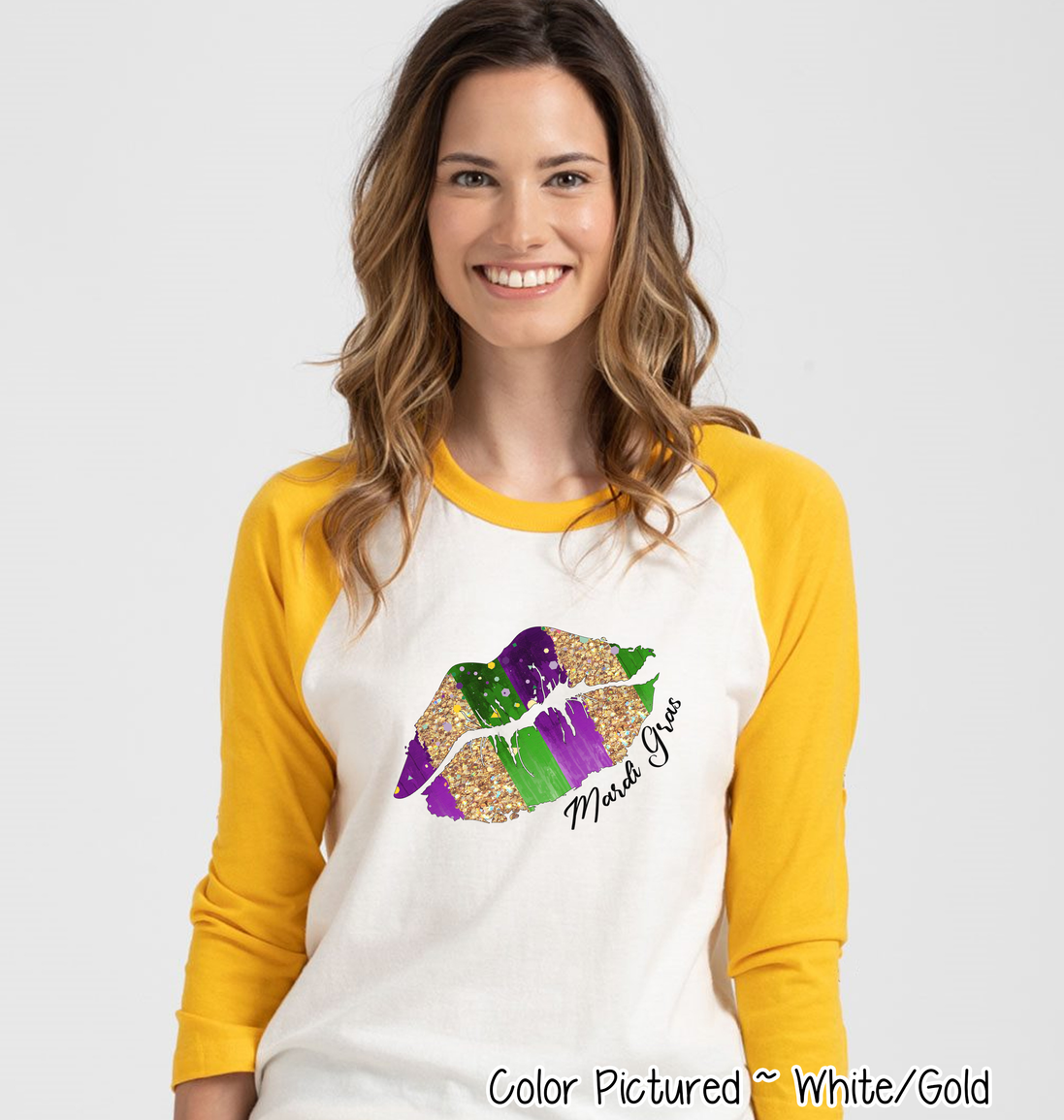 Mardi Gras Lips Tee