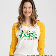 One Lucky Fur Mom St Patricks Day Tee