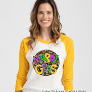 Leopard Mardi Gras Tee