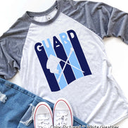 Personalized Color Guard Matching Team Tee