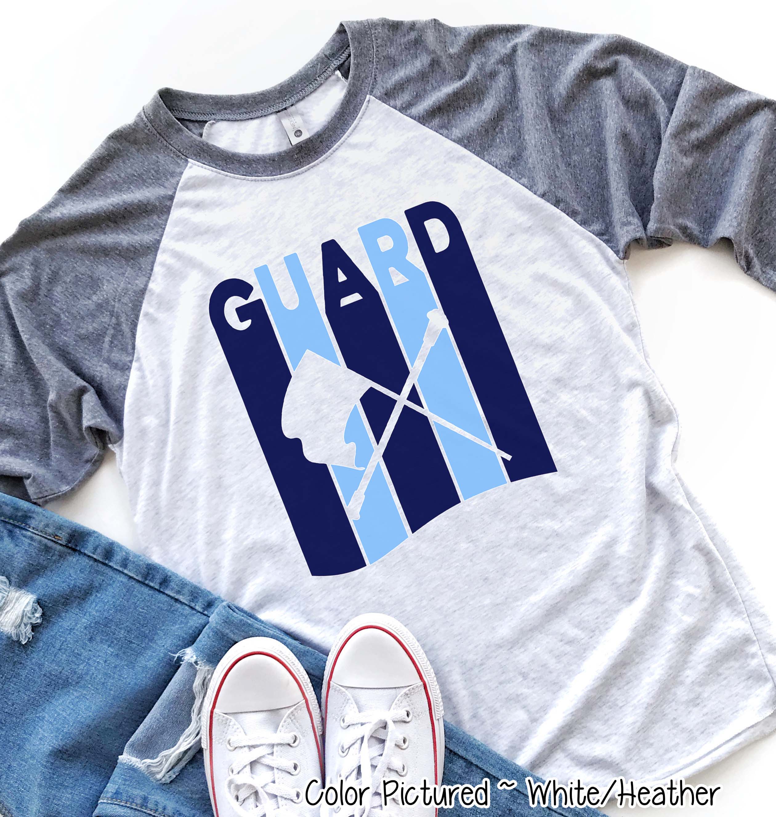 Personalized Color Guard Matching Team Tee