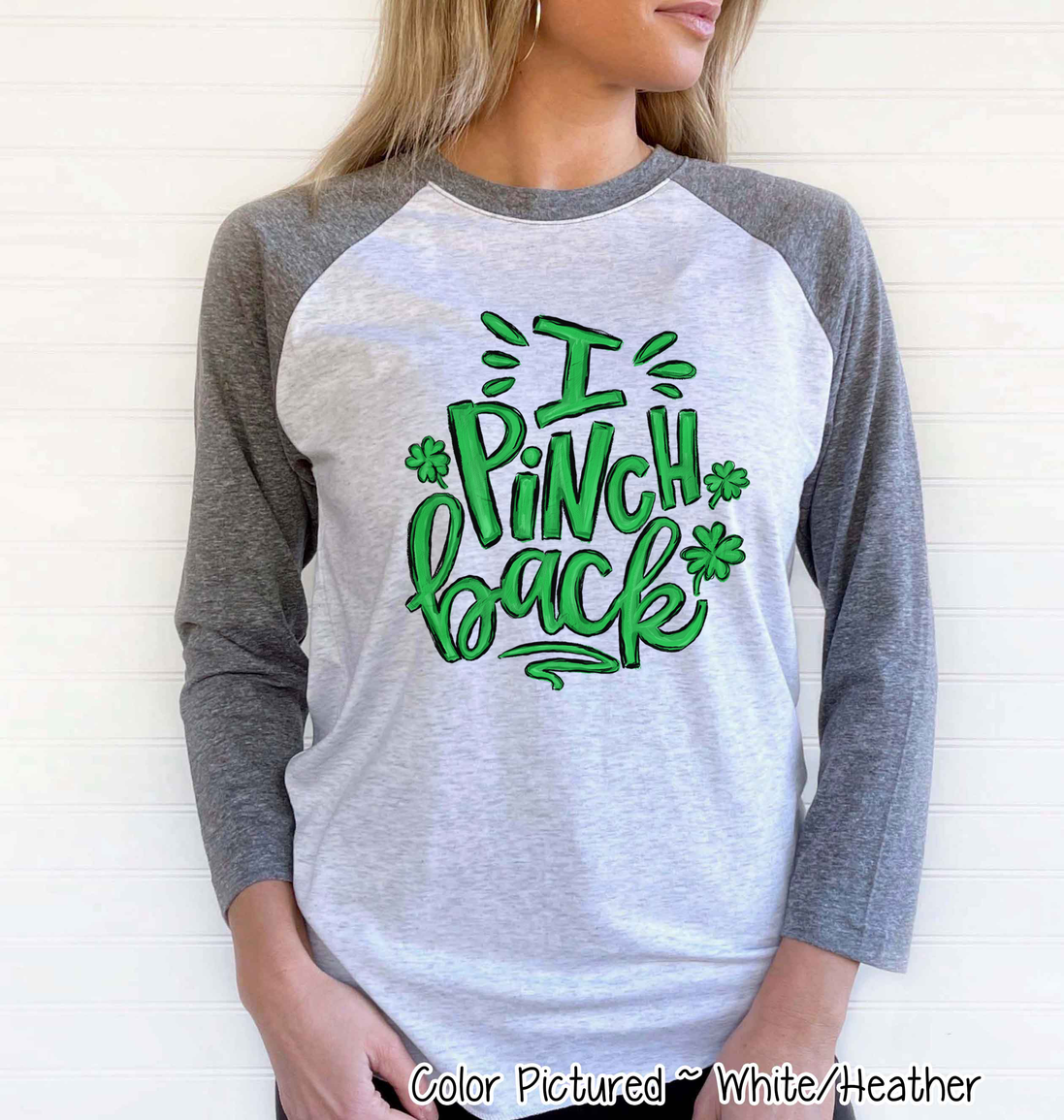 I Pinch Back St Patricks Day Tee