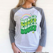 Retro Lucky St Patricks Day Tee