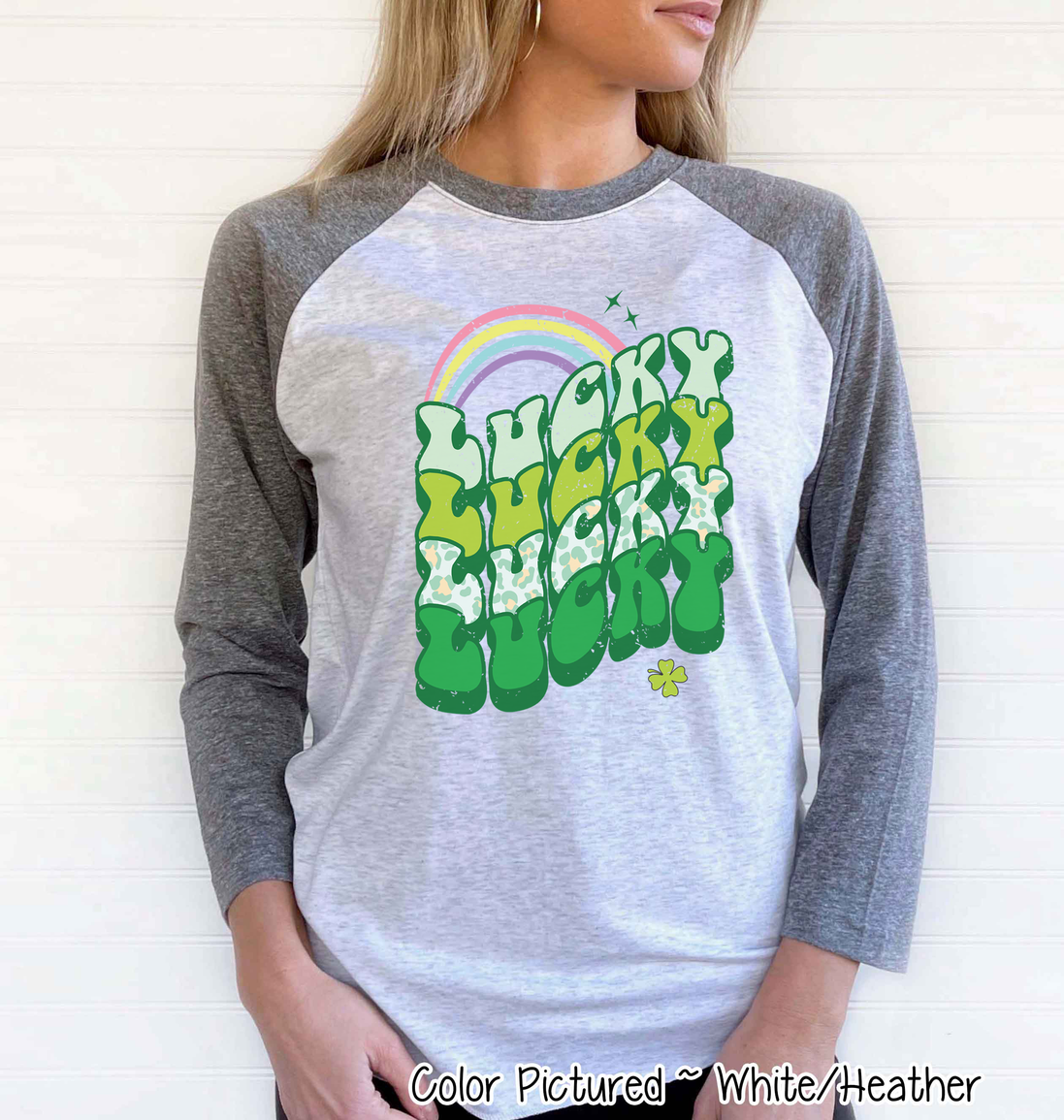 Retro Lucky St Patricks Day Tee