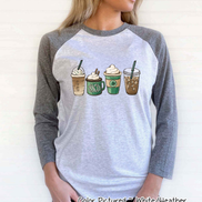 Monogram St Patricks Day Coffee Tee