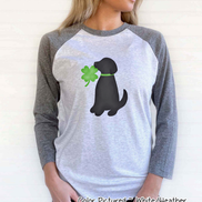 Black Lab St Patricks Day Tee