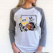 Personalized Football Game Day Fan Tee