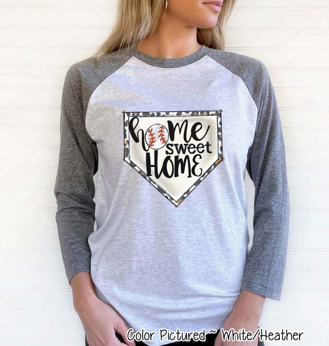 Baseball Home Sweet Home Fan Tee