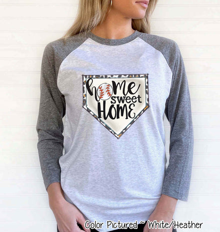 Baseball Home Sweet Home Fan Tee