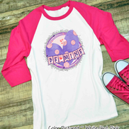 Be Mine Purple Polka Dot Heart Valentine Shirt