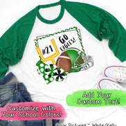 Personalized Football Game Day Fan Tee
