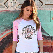 Volleyball Smile Retro Vibes Tee