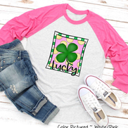 Lucky Clover St Patricks Day Tee