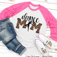 Leopard Dance Mom Tee