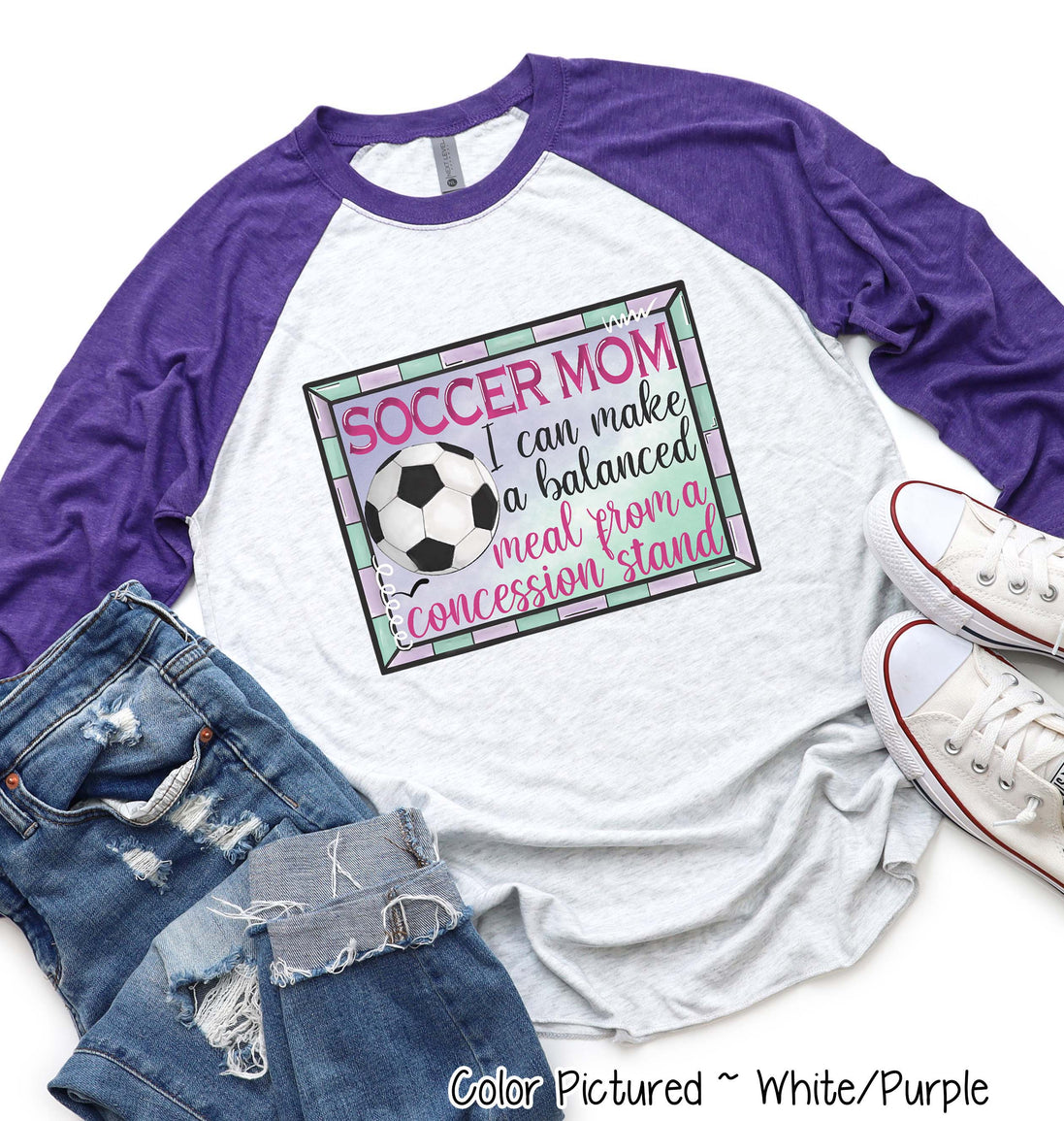 Soccer Mom I Can Make a Balanced Dinner at Concessions Tee