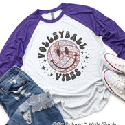 Volleyball Smile Retro Vibes Tee