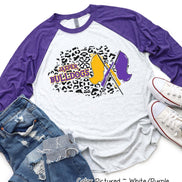 Personalized Leopard Color Guard Fan Tee