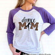 Leopard Dance Mom Tee