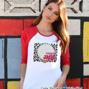 Personalized Leopard Golf Fan Tee