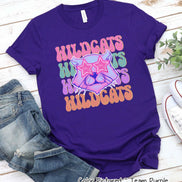 Preppy Star Eyed Mascot Game Day Tee