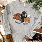 Monogram Winter Basics Tee or Sweatshirt
