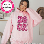 Faux Sequin XOXO Valentine Tee or Sweatshirt