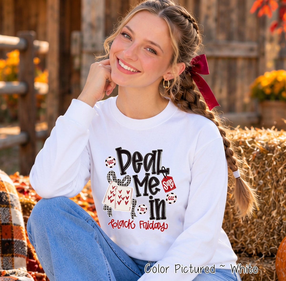 Black Friday Deal Me In Shopping Shirt — long sleeve product photo
