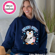Monogram Bougie Babe Penguin Winter Tee or Sweatshirt