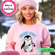 Monogram Bougie Babe Penguin Winter Tee or Sweatshirt