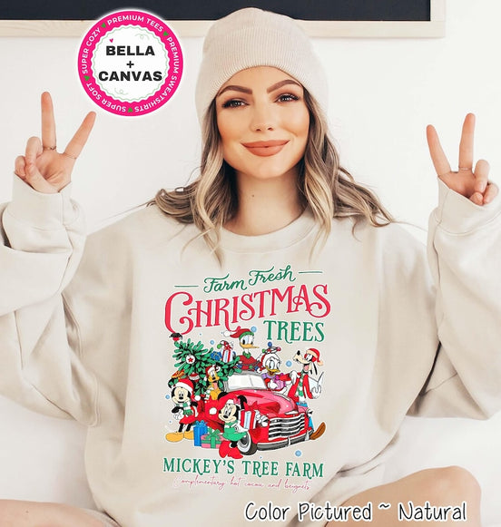 Mickey and Friends Christmas Tree Farm Shirt – product photo 1
