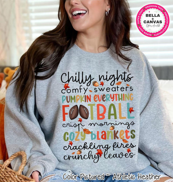 Chilly Nights Fall Favorites Shirt – product photo 1
