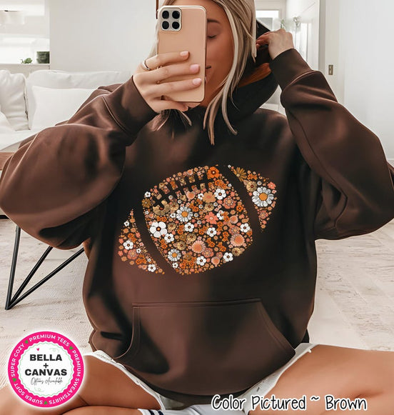 Autumn Floral Football Shirt – product photo 2