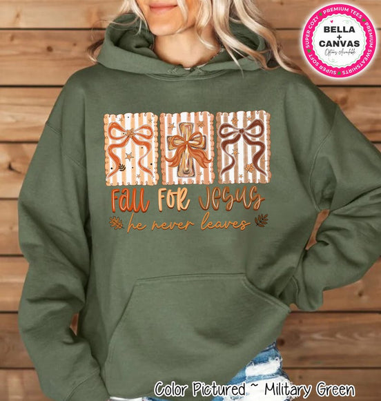 Fall for Jesus Bow Panel Shirt – product photo 2