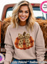 Plaid Knit-Look Pumpkin Bow Shirt – product photo 1