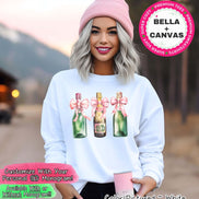 Pink Bow Bridal Party Sweatshirt: Personalized Wedding Shirt Sweatshirt Hoodie image 1