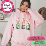 Pink Bow Bridal Party Sweatshirt: Personalized Wedding Shirt Sweatshirt Hoodie image 2