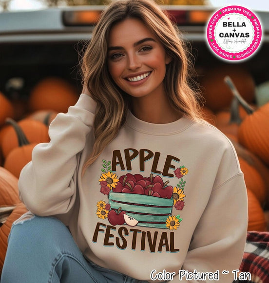 Apple Festival Sunflower Shirt – product photo 1