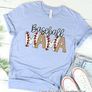 Baseball Mom Shirt - Casual Game Day Tee or Sweatshirt image 1