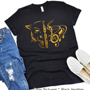 Custom Panther Band Shirt Color Guard High School Marching Band Shirt Marching Band Season Band Mom Shirt Color Guard Gift Matching Team Tee image 1