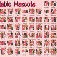 Preppy Pink Retro Favorite Team Shirt Team Mascot Shirt School Team Tee Favorite Team Shirt, School logo shirt, Custom Sweatshirt Upgrade image 4
