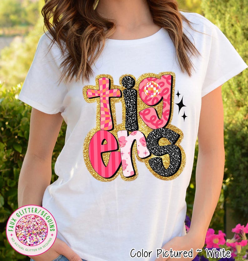 Preppy Pink Retro Favorite Team Shirt Team Mascot Shirt School Team Tee Favorite Team Shirt, School logo shirt, Custom Sweatshirt Upgrade image 3