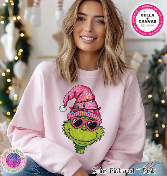 Grinch Heart Sunglasses Christmas Shirt – product photo 1