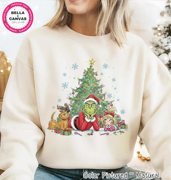 Grinch and Friends Christmas Tree Shirt – product photo 1