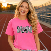 Track Mom Shirt, Comfort Colors Style Tee, Track and Field Mom Gift, Running Mom Shirt, Meet Day Sweatshirt image 2
