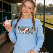 Baseball Mom Shirt, Comfort Colors Tee, Baseball Mom Gift, Game Day Shirt, Team Mom Sweatshirt, Hoodie, Baseball Fan image 3