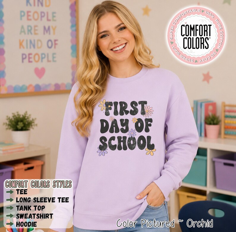 Retro First Day of School Shirt