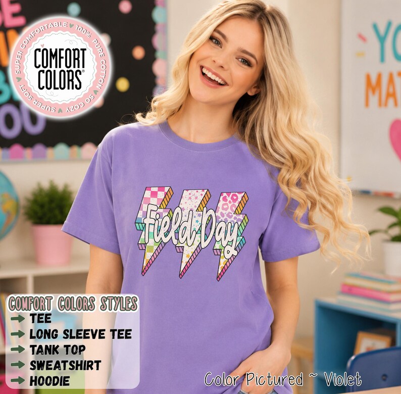 Lightning Bolt Field Day Shirt