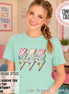 Retro 2nd Grade Teacher Shirt
