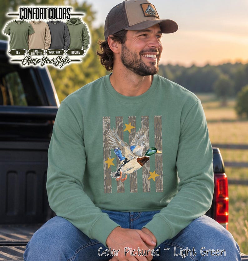 Mallard Duck Hunting Shirt product photo 1