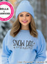 Snow Day Enthusiast Winter Tee or Sweatshirt